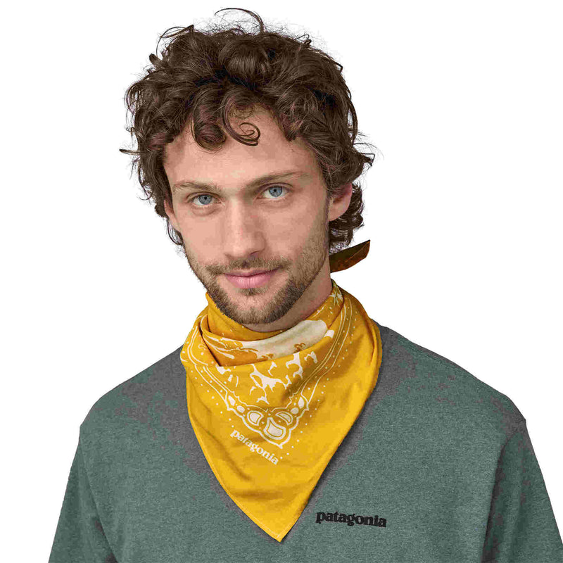 Bandana Patagonia Surfboard Yellow