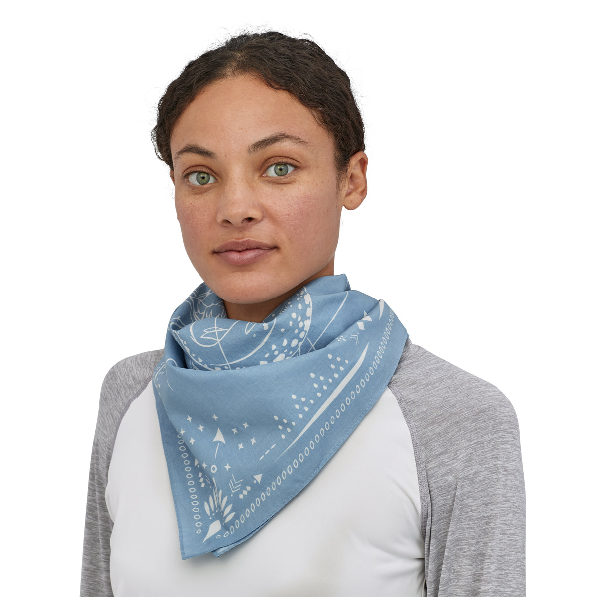 Bandana Patagonia - Three Fish: Berlin Blue