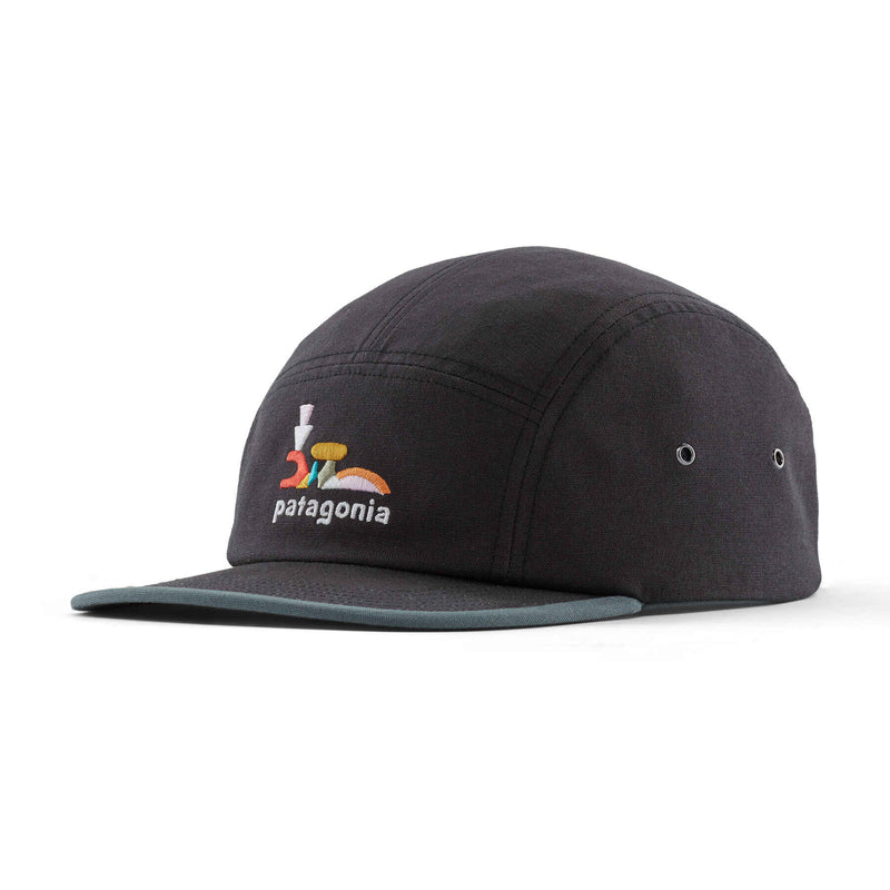 Jockey Five Panel Maclure Hat - Black