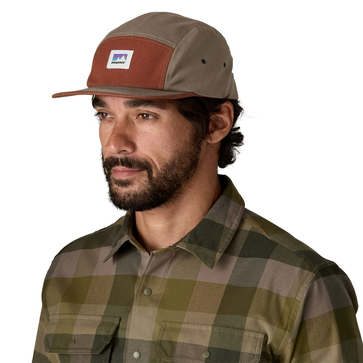 Jockey Five Panel Maclure Hat - Marlow Brown