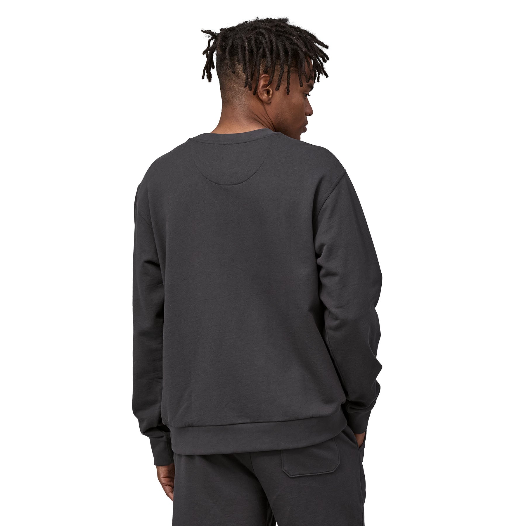 Polerón Unisex Daily Crewneck Sweatshirt - Ink Black
