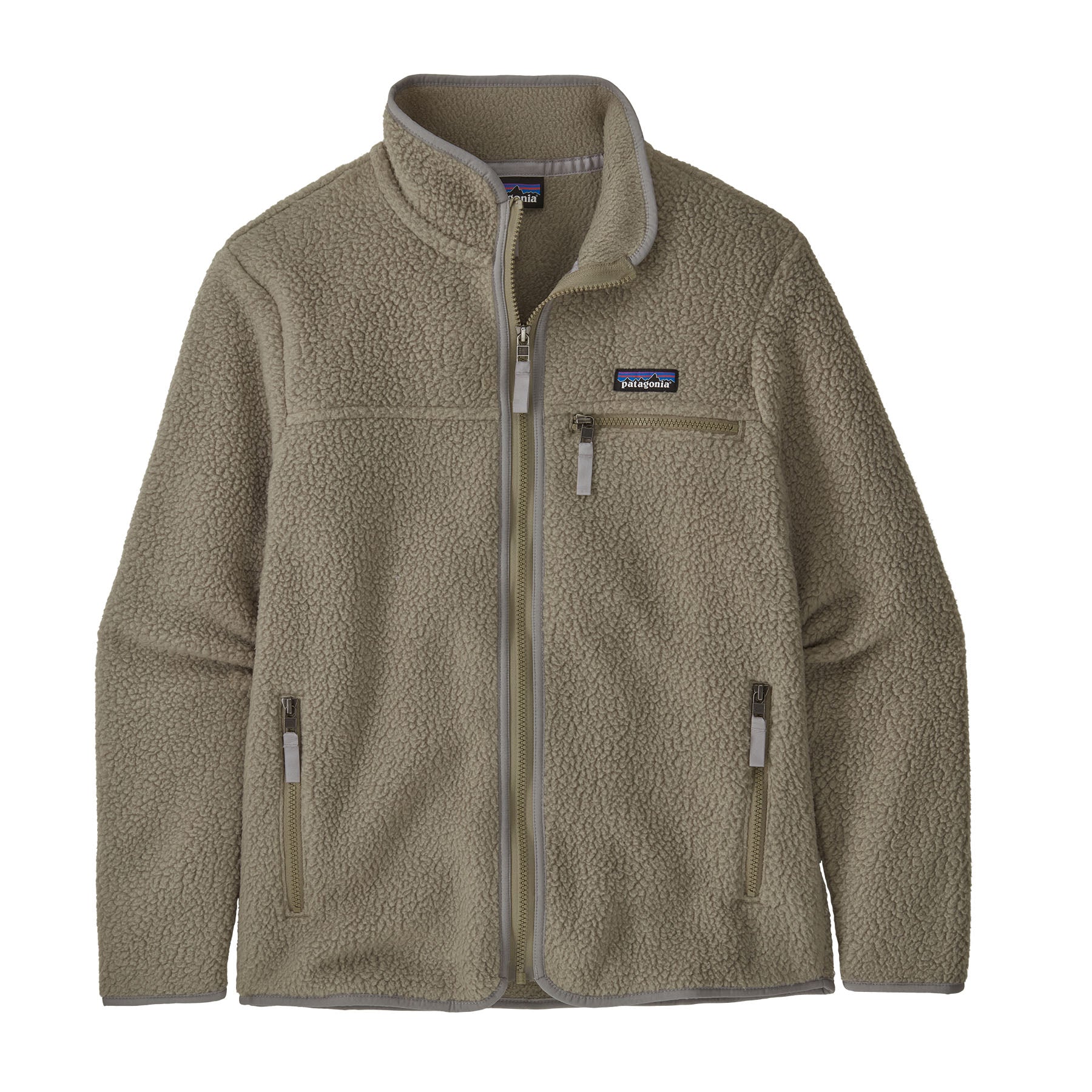 Polar Mujer Retro Pile Jacket - River Rock Green