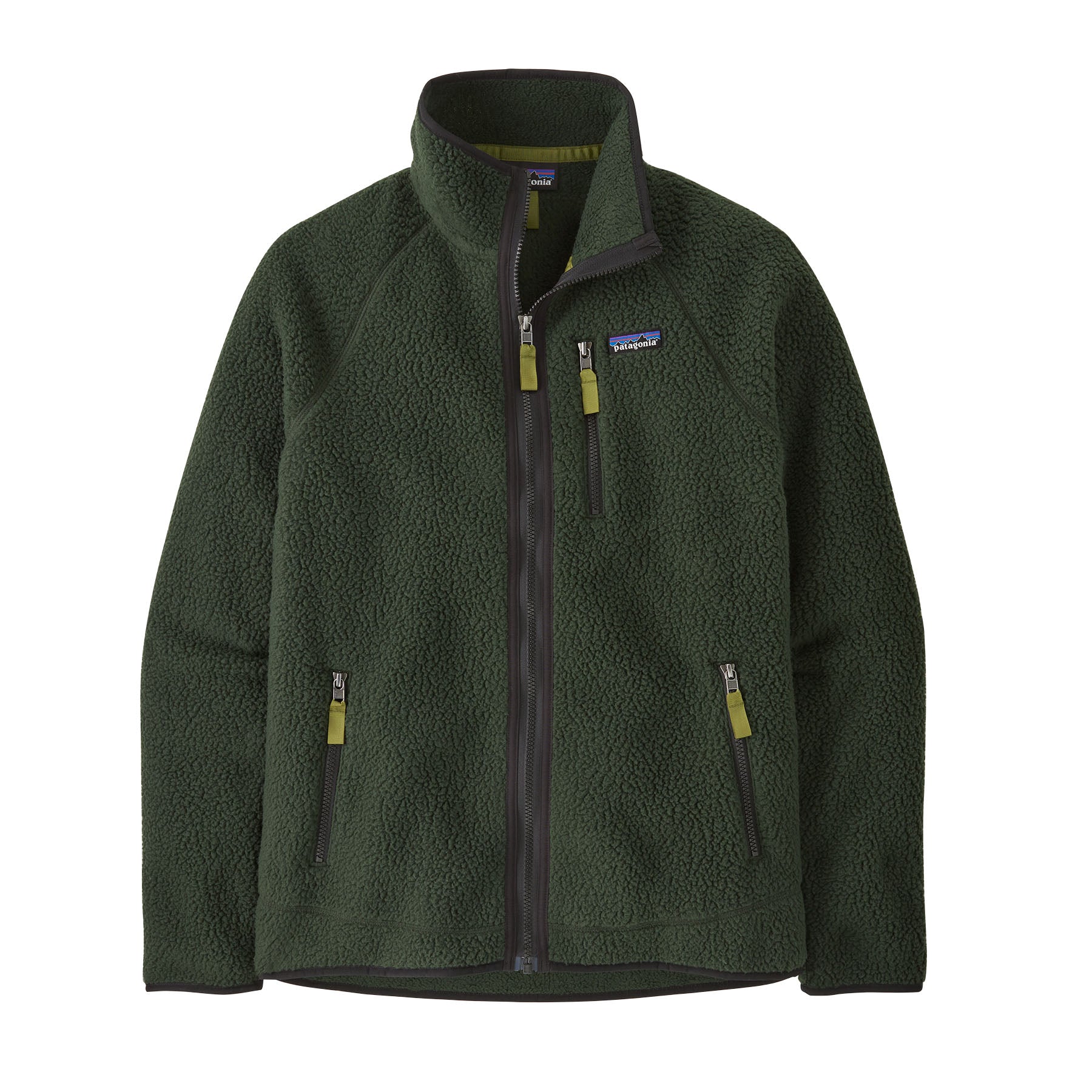 Polar Hombre Retro Pile Jacket - Old Growth Green