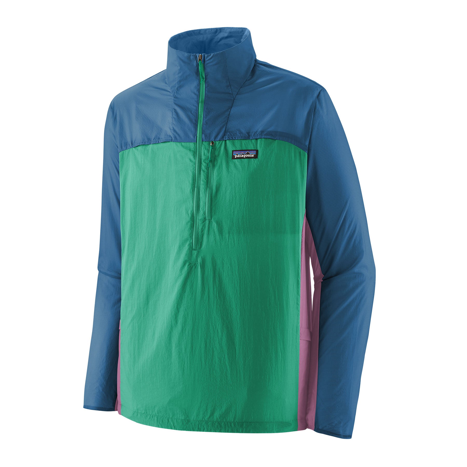 Cortaviento Hombre Houdini® Stash 1/2-Zip Pullover - Aqua Stone