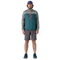 Cortaviento Hombre Houdini® Stash 1/2-Zip Pullover - Thermal Blue