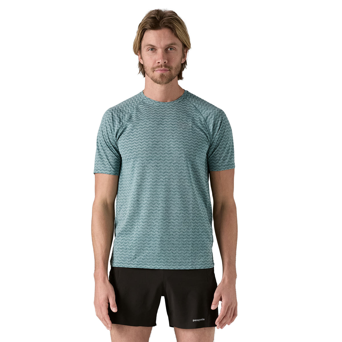 Polera Hombre Ridge Flow Shirt - Wetland Blue