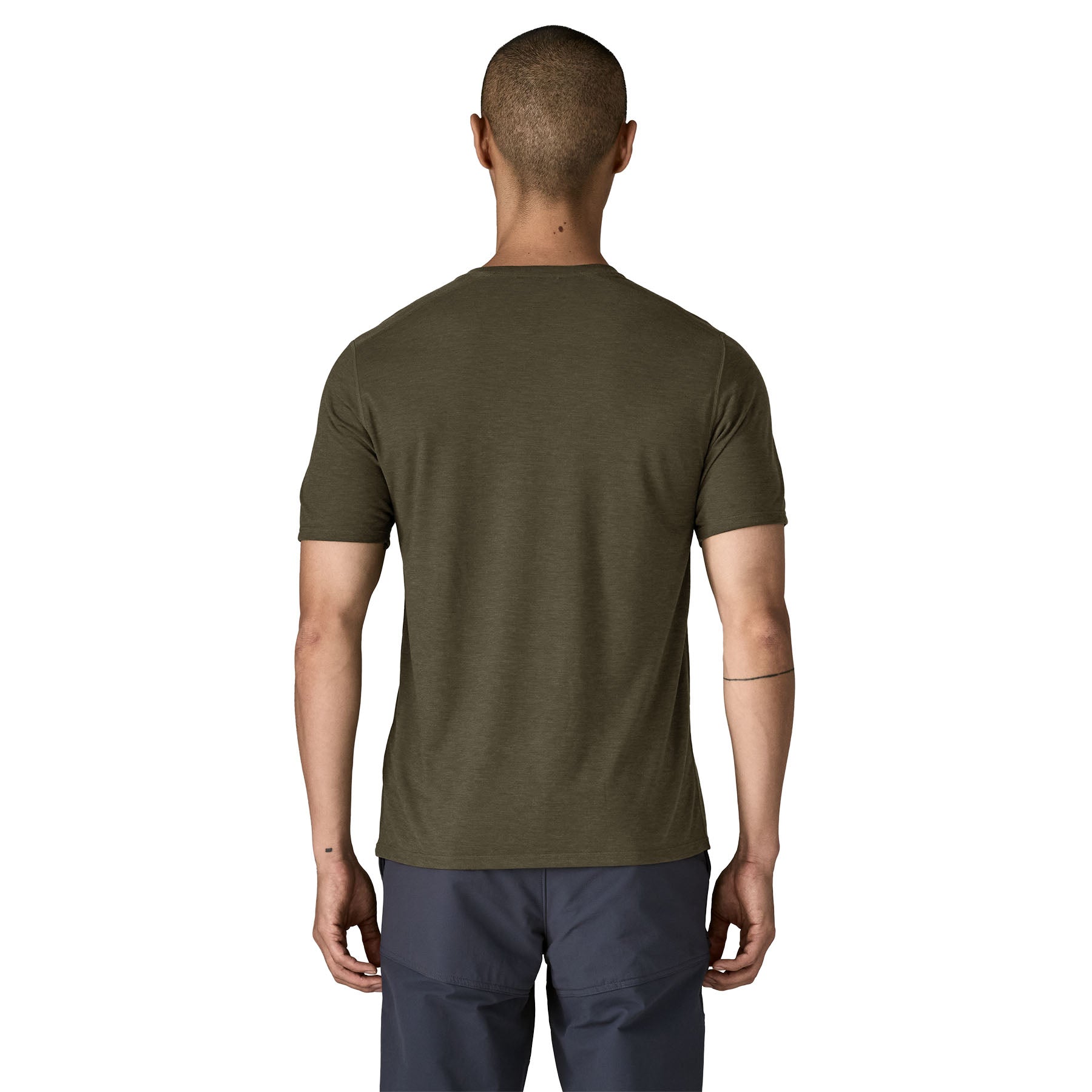 Polera Hombre Capilene® Cool Trail Shirt - Basin Green