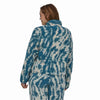 Polar Mujer Lightweight Synchilla® Snap-T® Fleece Pullover Wavy Blue