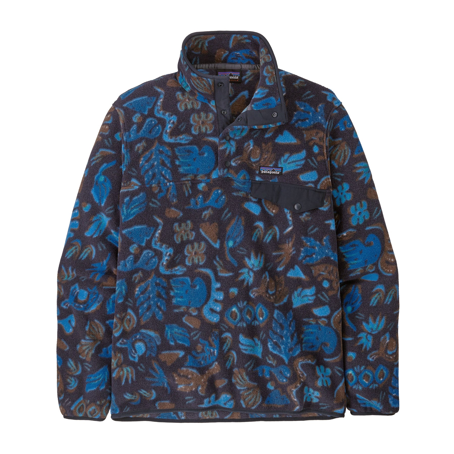 P2様 Polar Hombre Lightweight Synchilla® Snap-T® Pullover - Pitch Blue