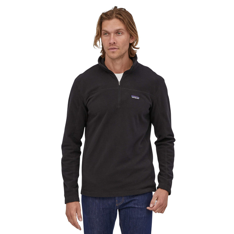 Polar Hombre Micro D® Pullover - Black