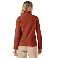 Polar Mujer Micro D® Pullover - Burnished Red