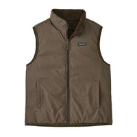Chaqueta Sin Mangas Hombre Reversible Cotton Down Vest - Marlow Brown