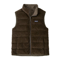 Chaqueta Sin Mangas Hombre Reversible Cotton Down Vest - Marlow Brown