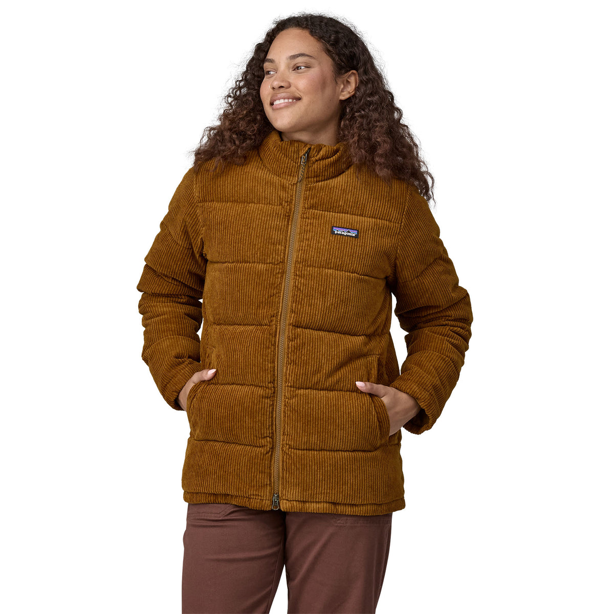 Chaqueta Mujer Cord Fjord Coat - Shelter Brown