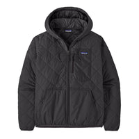 Chaqueta Hombre Diamond Quilted Bomber Hoody Black