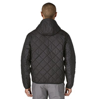 Chaqueta Hombre Diamond Quilted Bomber Hoody Black