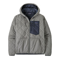 Chaqueta Hombre Diamond Quilted Bomber Hoody - Forever Grey