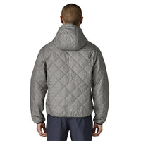 Chaqueta Hombre Diamond Quilted Bomber Hoody - Forever Grey