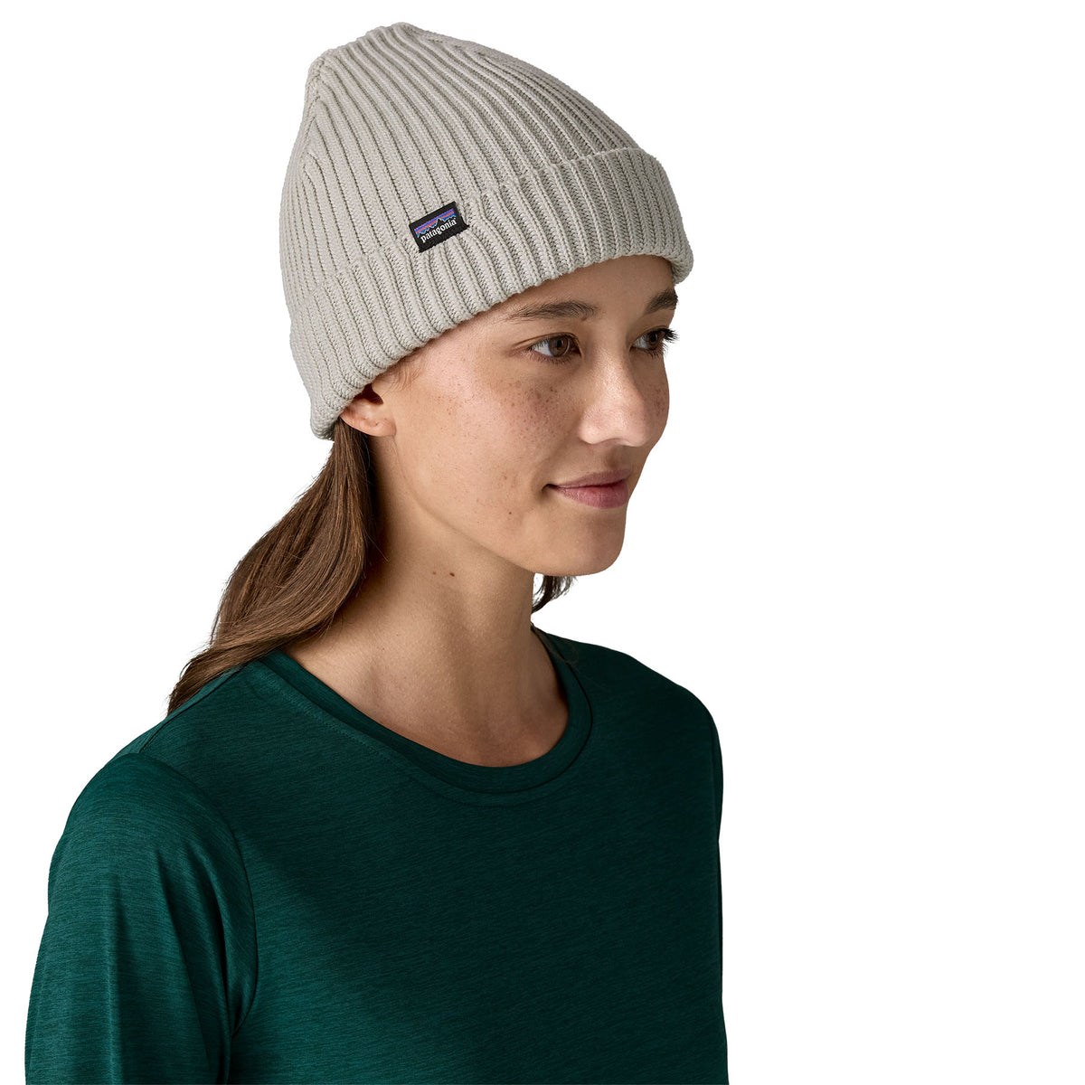 Gorro Fisherman's Rolled Beanie - Crisp Grey
