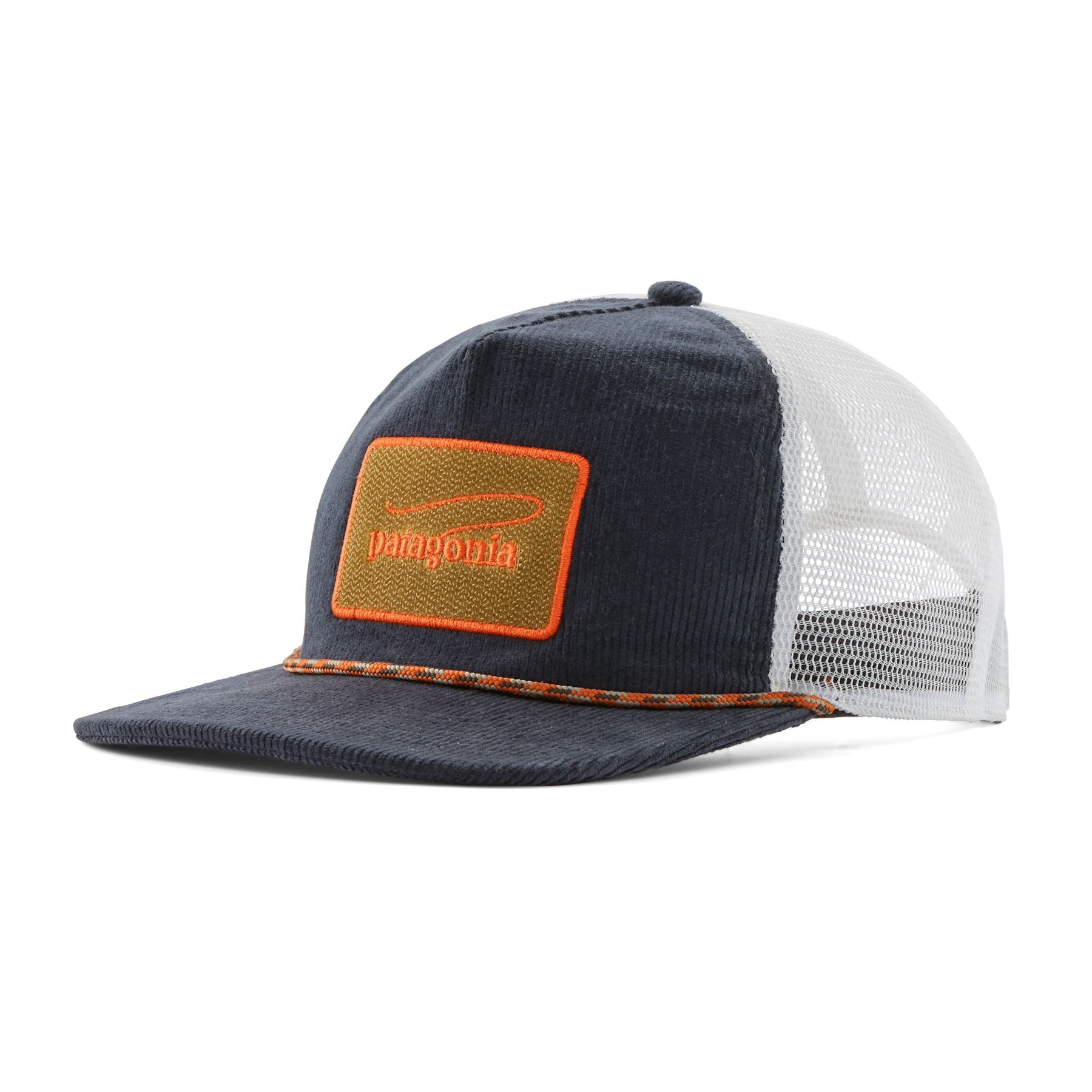 Jockey Fly Catcher Hat - Casting Logo: Smolder Blue – Preppy Beach