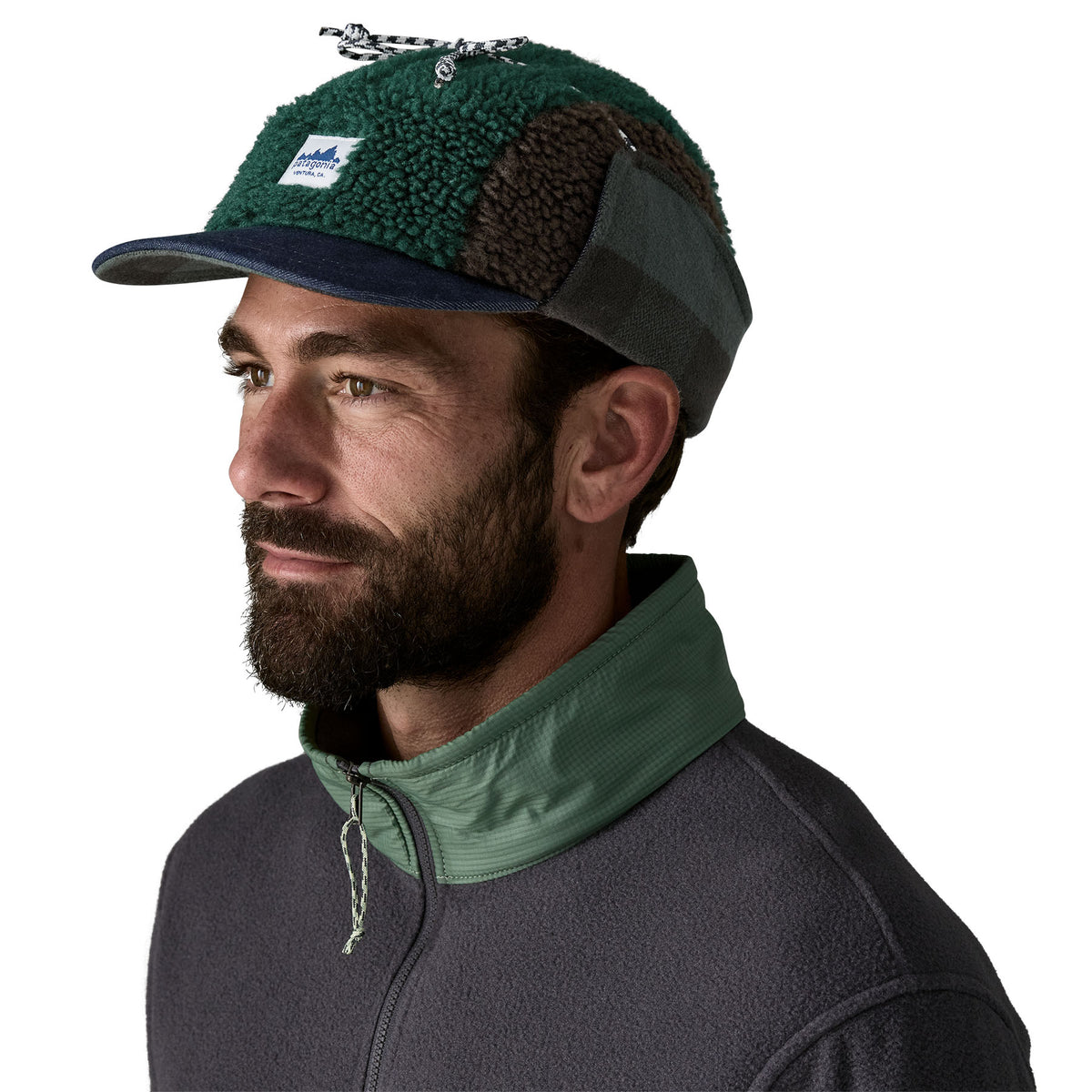 Jockey Range Earflap Cap - Cascade Green