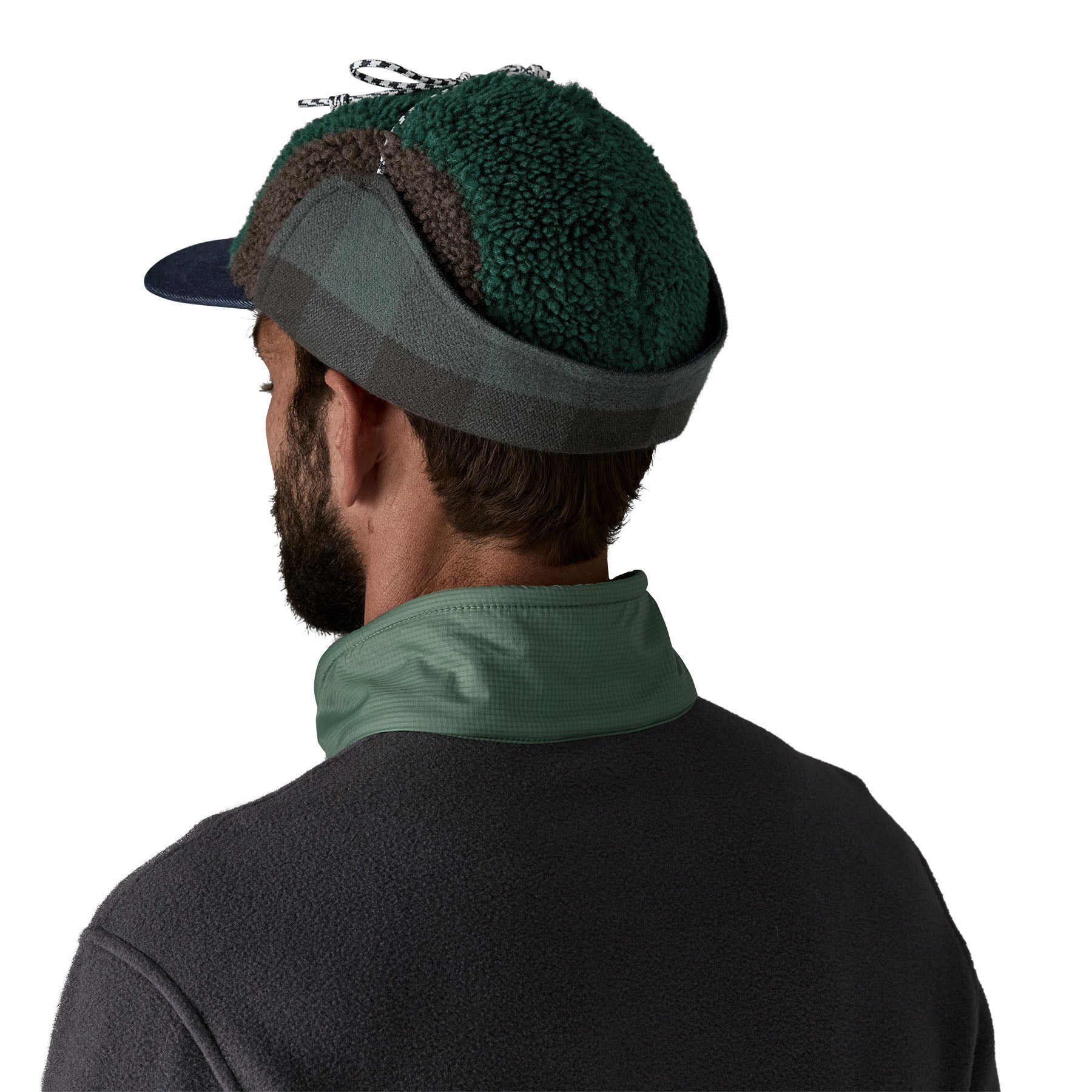 Jockey Range Earflap Cap - Cascade Green