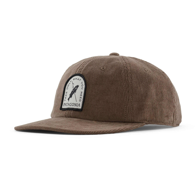 Jockey Corduroy Cap - Topsoil Brown