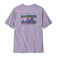 Polera Hombre '73 Skyline Organic - Concrete Purple