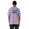 Polera Hombre '73 Skyline Organic - Concrete Purple