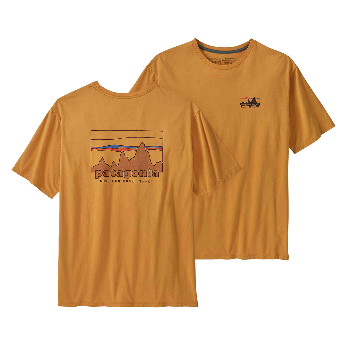 Polera Hombre '73 Skyline Organic Dried Mango