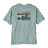 Polera Hombre '73 Skyline Organic - Thermal Blue