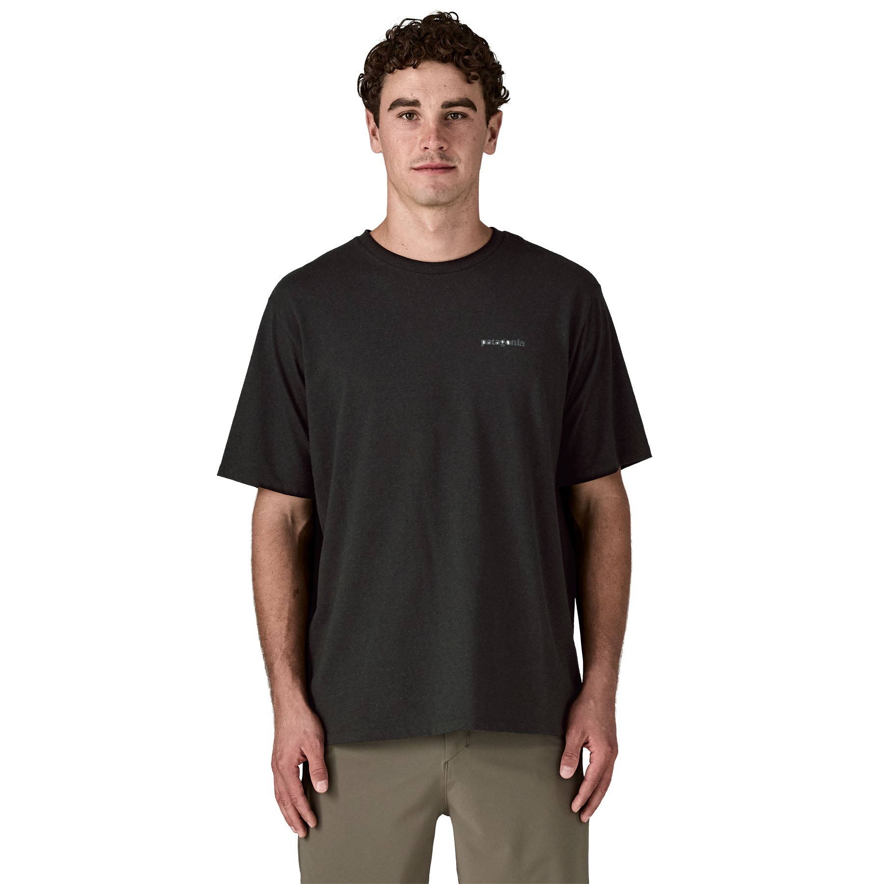 Polera Hombre Flying Fish Responsibili-Tee®  - Ink Black