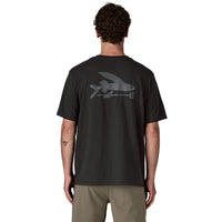 Polera Hombre Flying Fish Responsibili-Tee®  - Ink Black