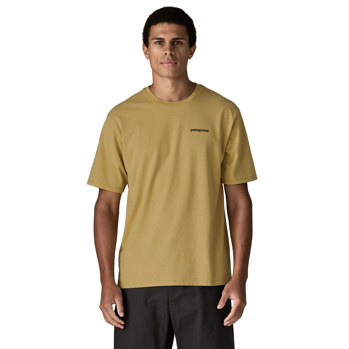 Polera Hombre Flying Fish Responsibili-Tee®  - Limestone Yellow