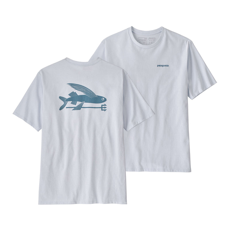 Polera Hombre Flying Fish Responsibili-Tee®  - White