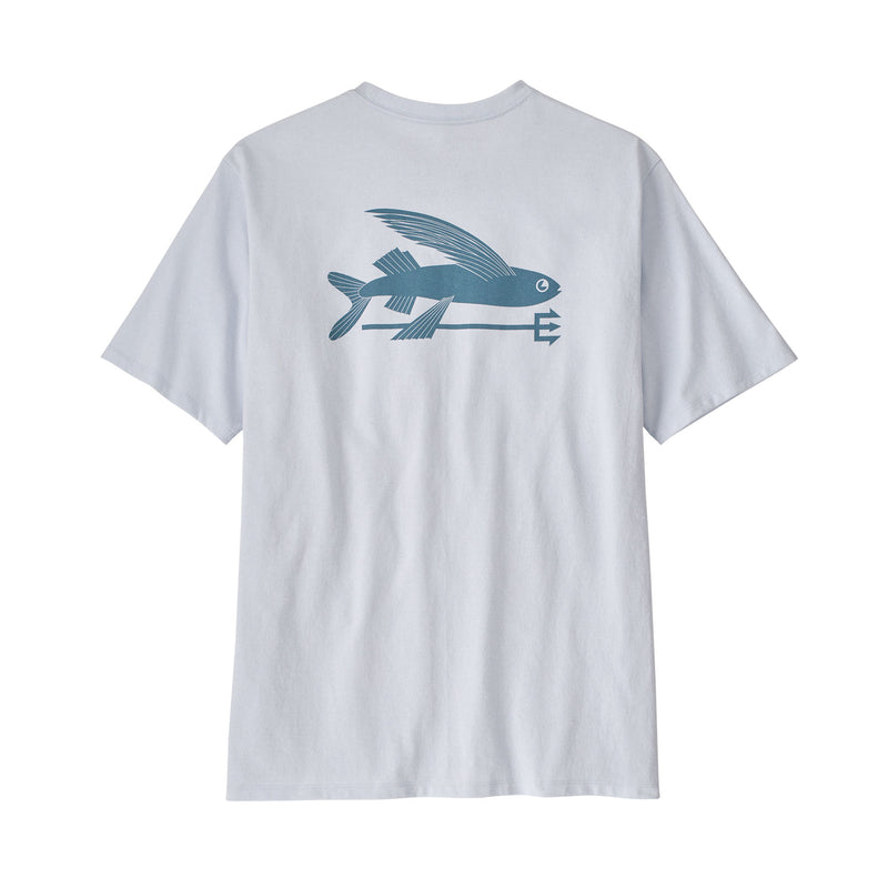 Polera Hombre Flying Fish Responsibili-Tee®  - White