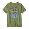 Polera Hombre Dive & Dine Organic T-Shirt - Buckhorn Green