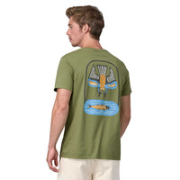 Polera Hombre Dive & Dine Organic T-Shirt - Buckhorn Green