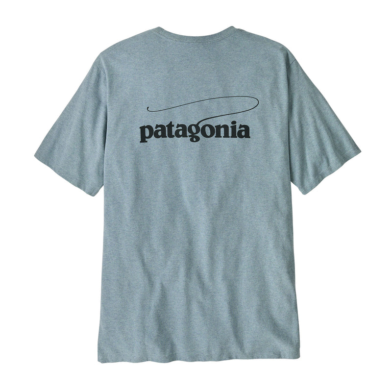 Polera Hombre Casting Logo Responsibili-Tee® - Thermal Blue