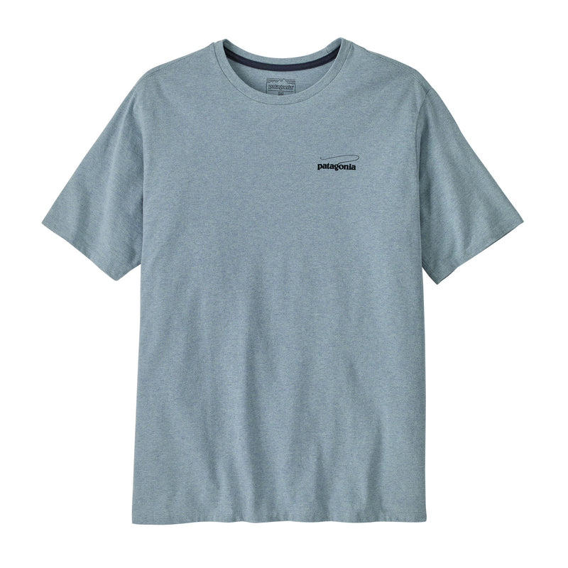 Polera Hombre Casting Logo Responsibili-Tee® - Thermal Blue