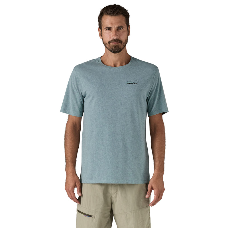 Polera Hombre Casting Logo Responsibili-Tee® - Thermal Blue