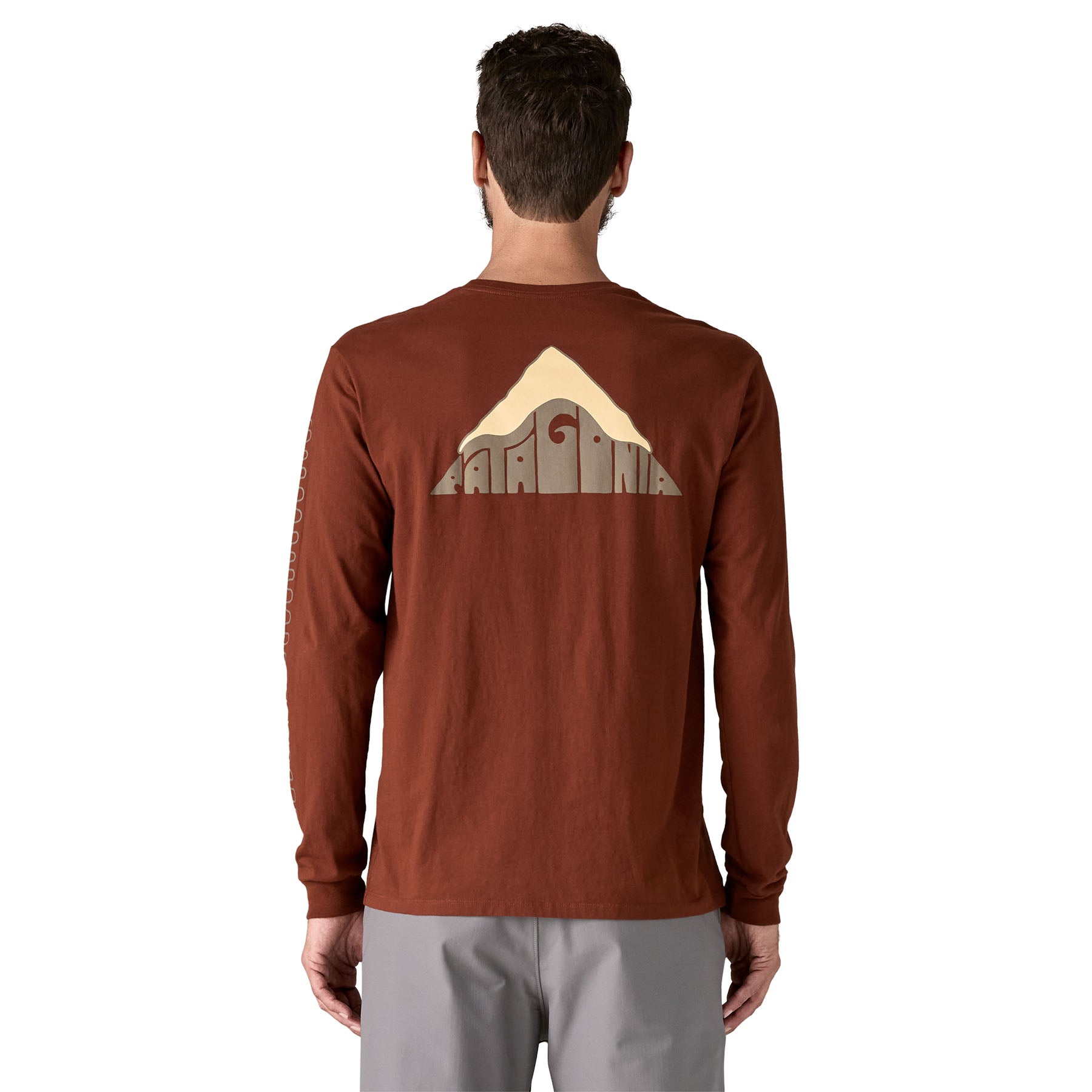 Polera Hombre Manga Larga Driftways Organic T-Shirt - Dried Vanilla