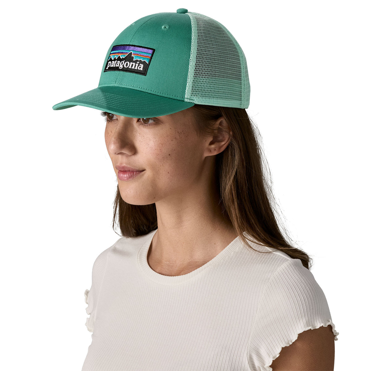 Jockey P-6 Logo LoPro Trucker Hat - Heartleaf Green