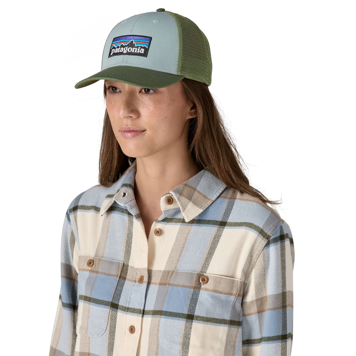 Jockey P-6 Logo LoPro Trucker Hat - Thermal Blue