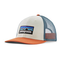 Jockey P-6 Logo LoPro Trucker Hat - White & Redtail Rust