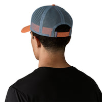 Jockey P-6 Logo LoPro Trucker Hat - White & Redtail Rust