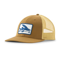 Jockey Flying Fish LoPro Trucker Hat - Bobcat Brown