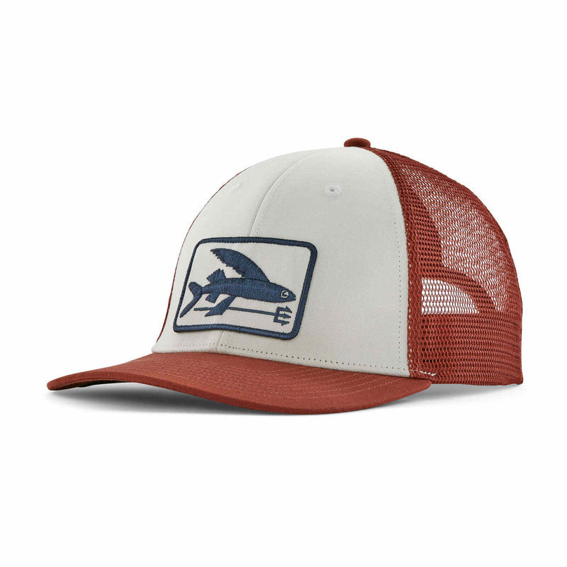 Jockey Flying Fish LoPro Trucker Hat - Birch White