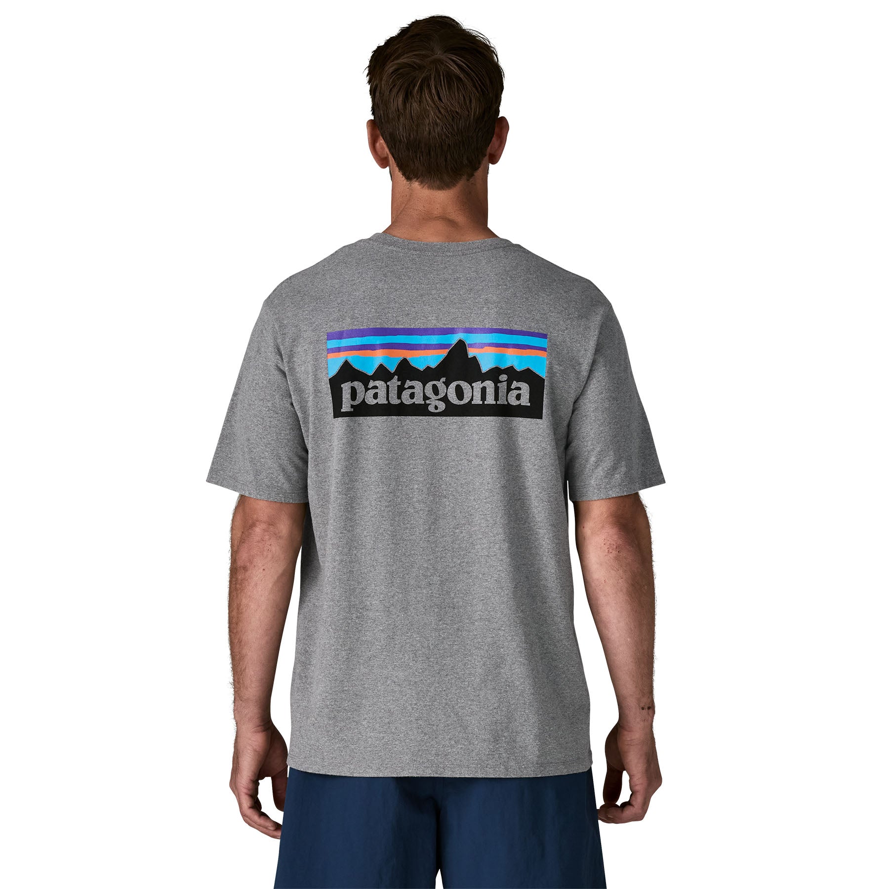 Polera Hombre P-6 Logo Responsibili-Tee® - Gravel Heather