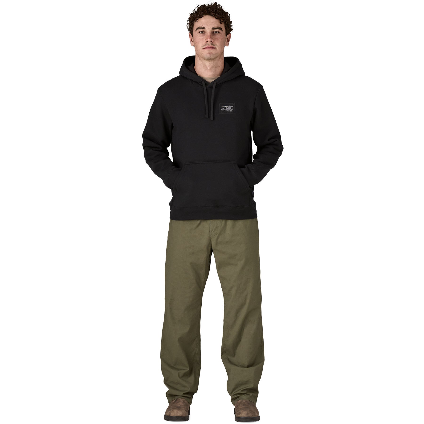 Polerón Unisex '73 Skyline Uprisal Hoody - Ink Black